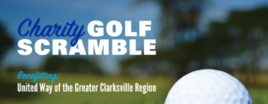 Charity Golf Scramble. Benefitting the United Way of the Greater Clarksville Region.